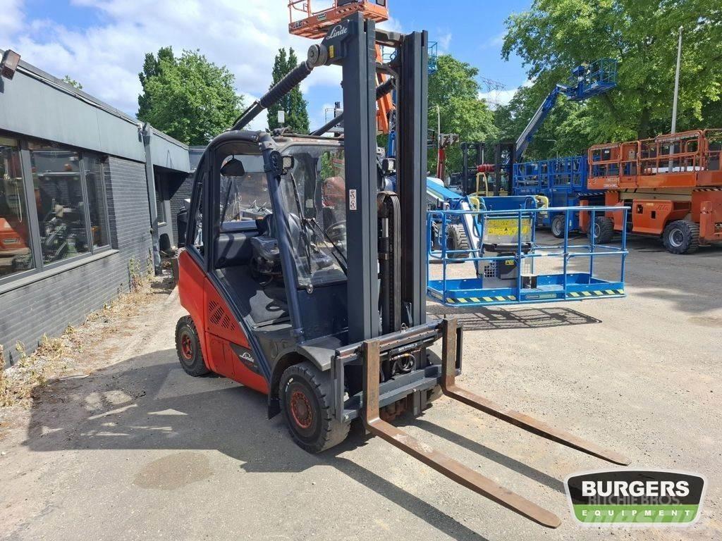 Linde H25T LPG'li forkliftler