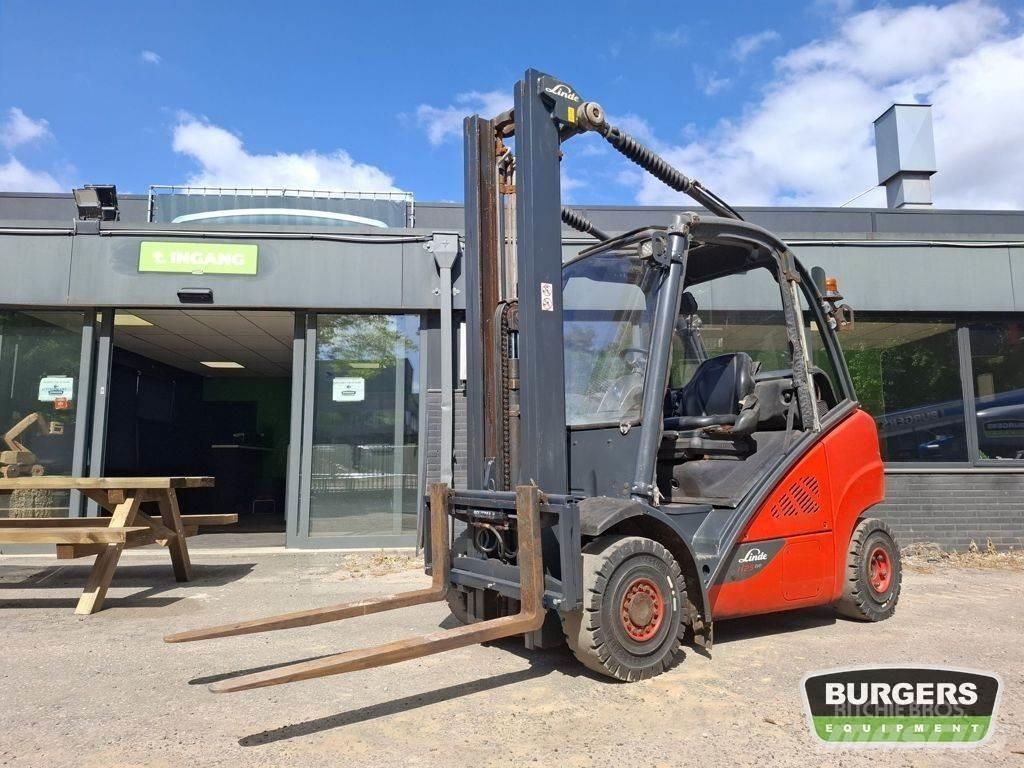 Linde H25T LPG'li forkliftler