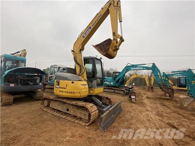 Komatsu pc78 Paletli ekskavatörler