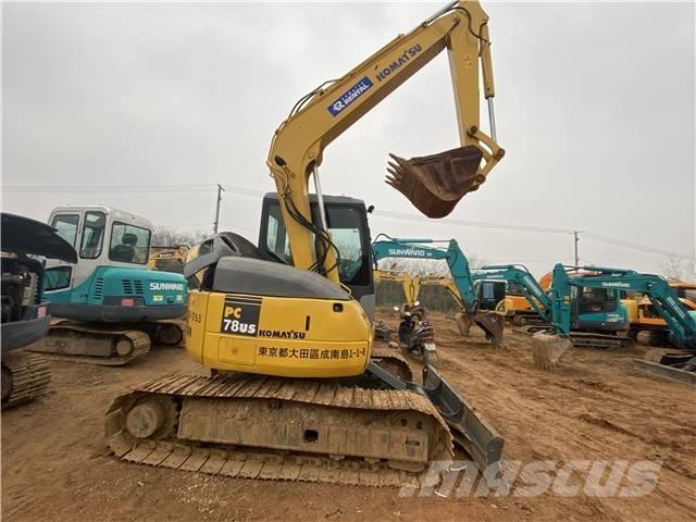 Komatsu pc78 Paletli ekskavatörler