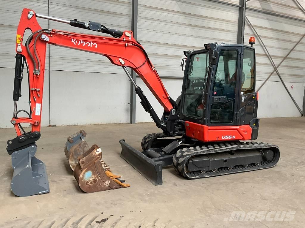 Kubota U 56-5 Mini ekskavatörler, 7 tona dek