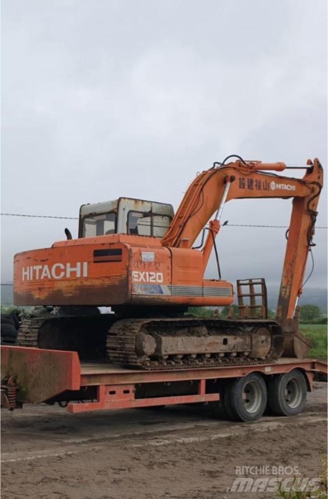 Hitachi EX 120-1 Paletli ekskavatörler