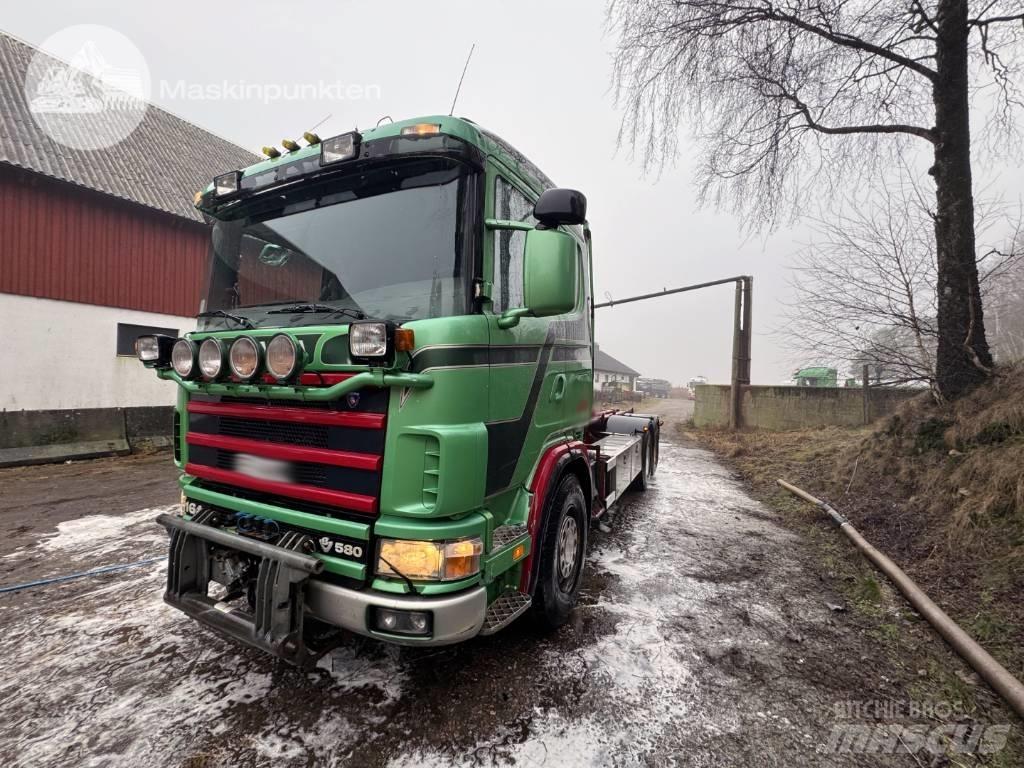 Scania R 164-580 Vinçli kamyonlar
