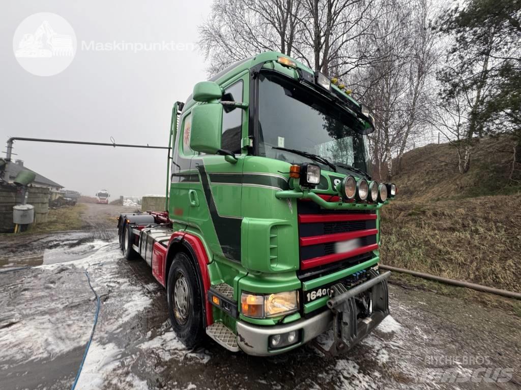 Scania R 164-580 Vinçli kamyonlar
