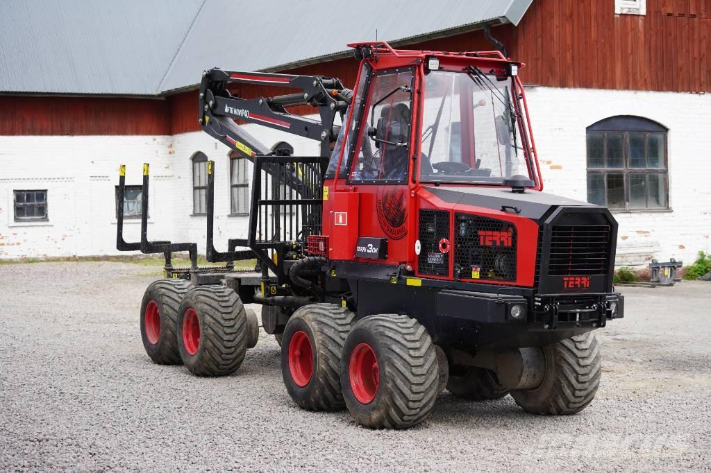 Terri 3CW Agaç kesme siyirma makinalari