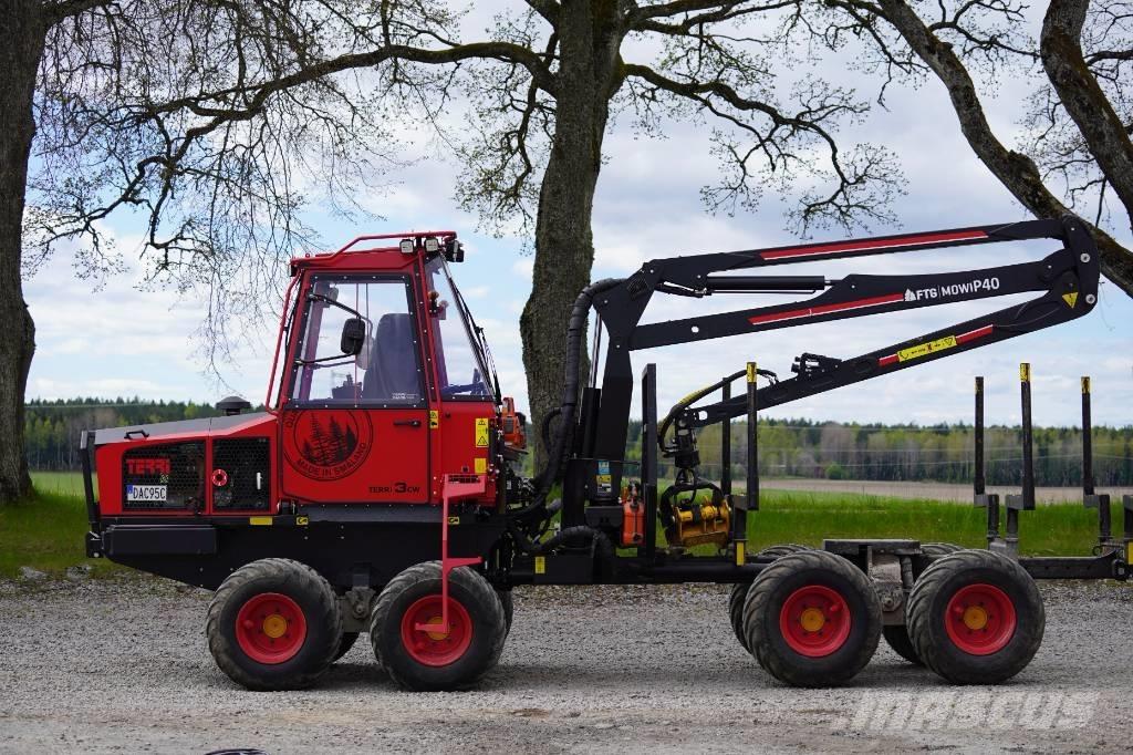 Terri 3CW Agaç kesme siyirma makinalari