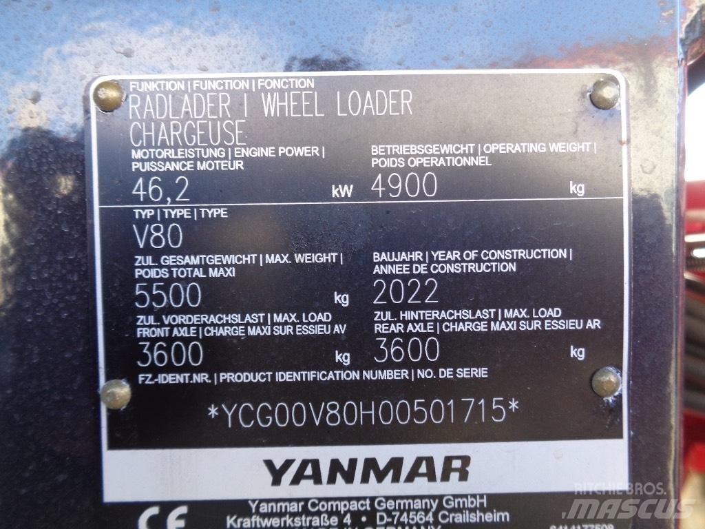 Yanmar V80 Tekerlekli yükleyiciler