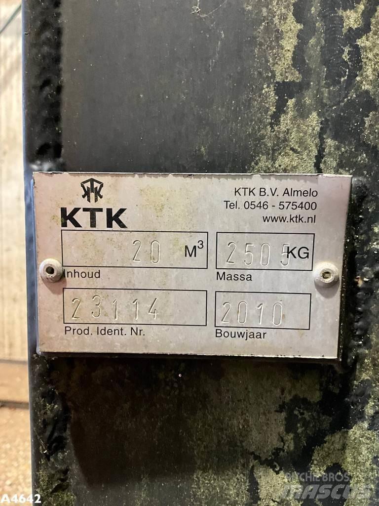  KTK 20m³ container Özel amaçlı konteynerler