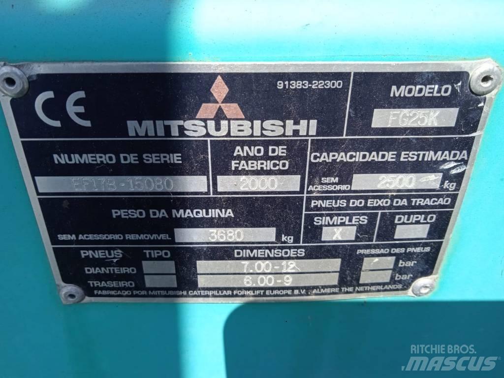 Mitsubishi FG25K LPG'li forkliftler