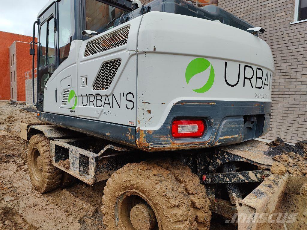 Hyundai Hw 140 A Lastik tekerli ekskavatörler