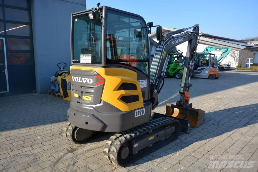 Volvo EC 27 D Mini ekskavatörler, 7 tona dek