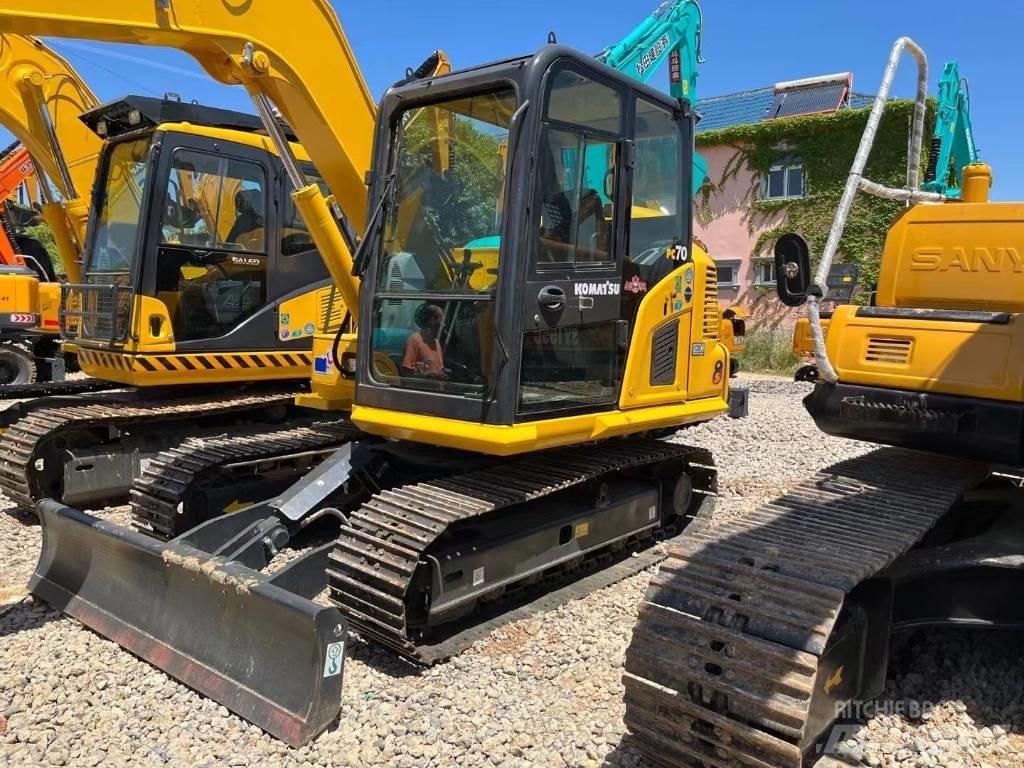 Komatsu PC 70 Paletli ekskavatörler