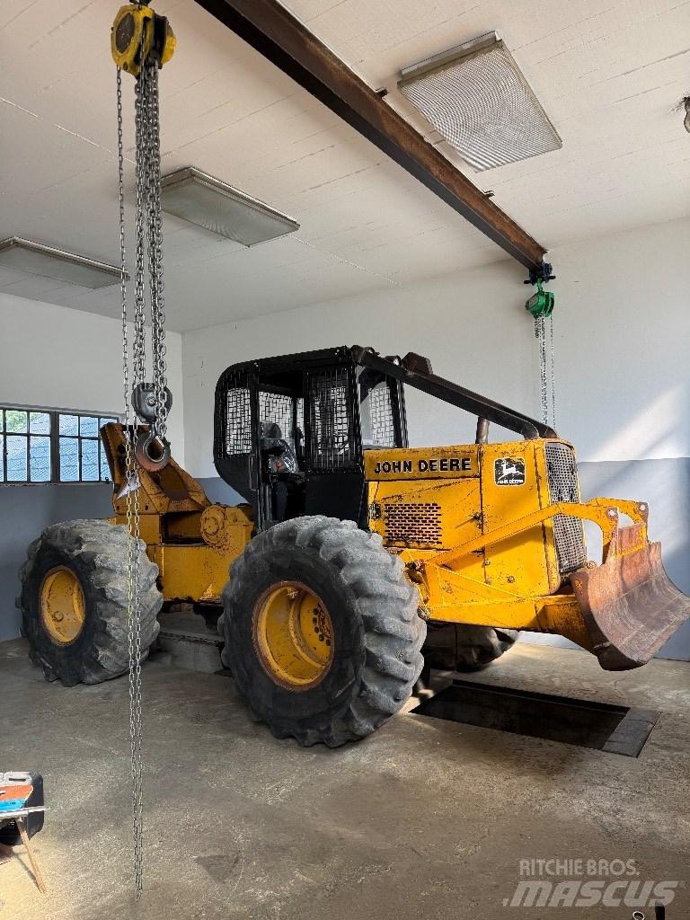 John Deere 540b 540b Orman traktörleri