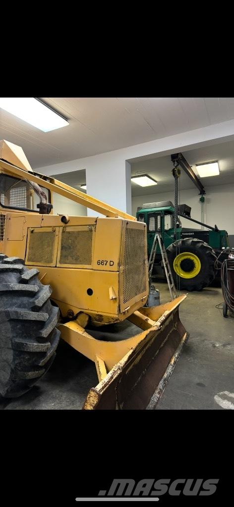 Timberjack 450B Orman traktörleri