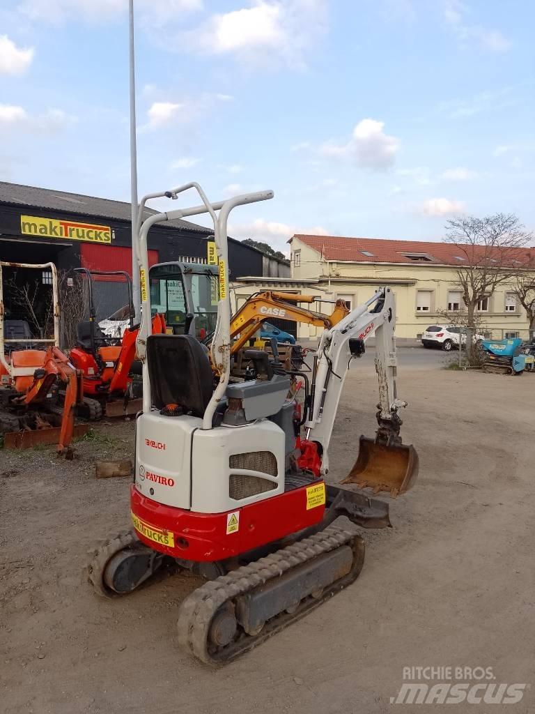 Takeuchi TB210R Mini ekskavatörler, 7 tona dek
