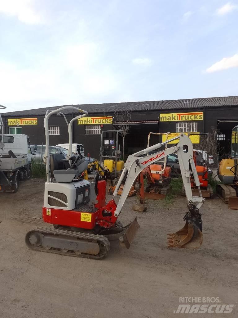 Takeuchi TB210R Mini ekskavatörler, 7 tona dek
