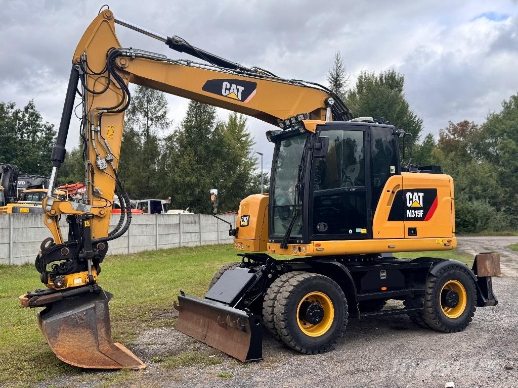 CAT M315F Lastik tekerli ekskavatörler