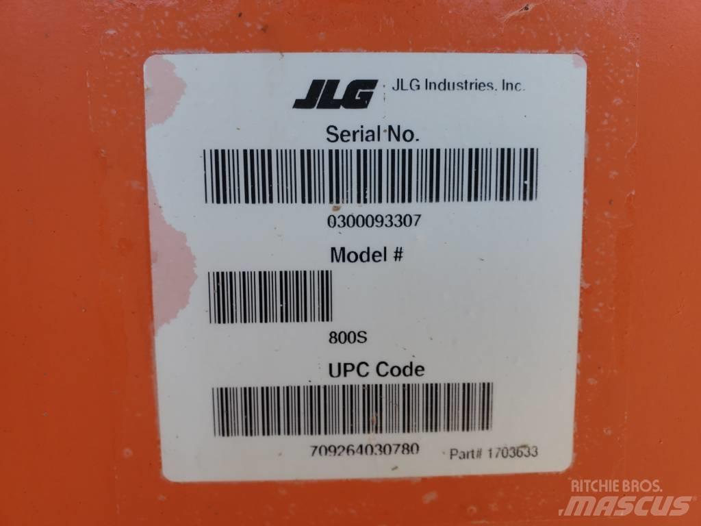 JLG 800 S Arazi tipi forklift