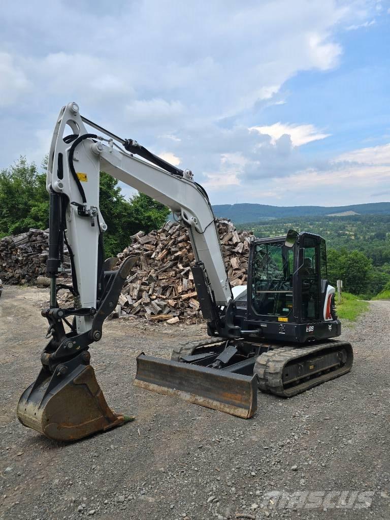 Bobcat E88 Paletli ekskavatörler
