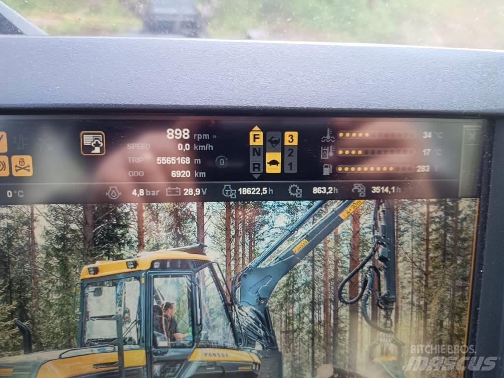 Ponsse Ergo 6W Biçerdöverler