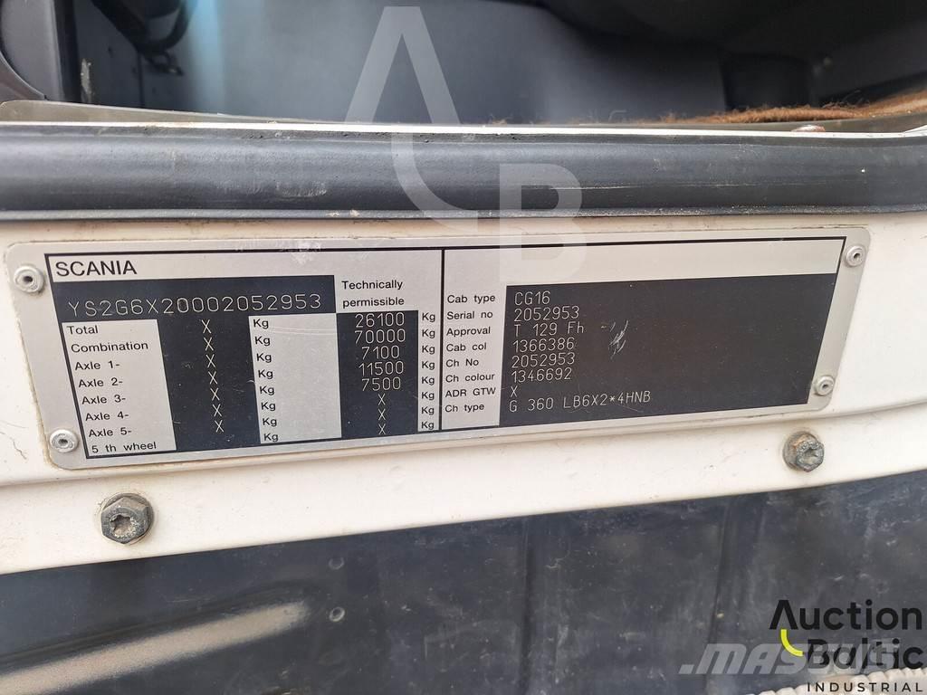 Scania G 360 Atik kamyonlari