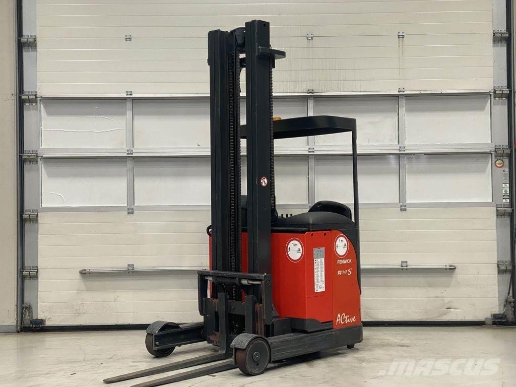 Linde R14S-12 Reach truck - depo içi istif araçları