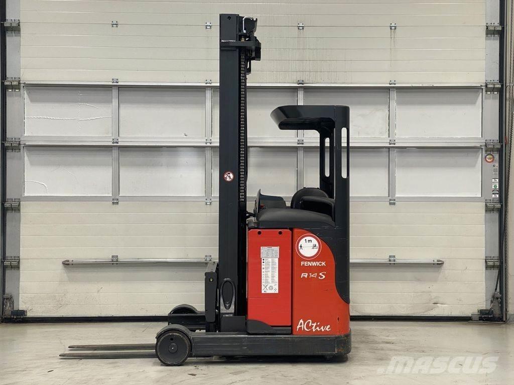 Linde R14S-12 Reach truck - depo içi istif araçları