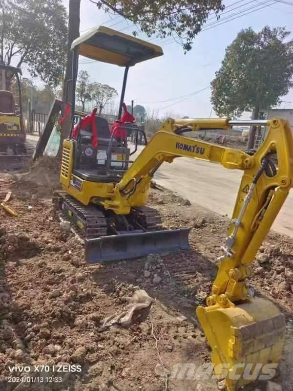 Komatsu PC 18 MR Mini ekskavatörler, 7 tona dek