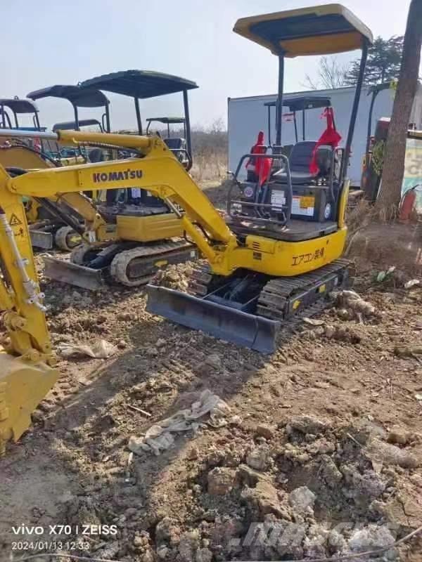 Komatsu PC 18 MR Mini ekskavatörler, 7 tona dek
