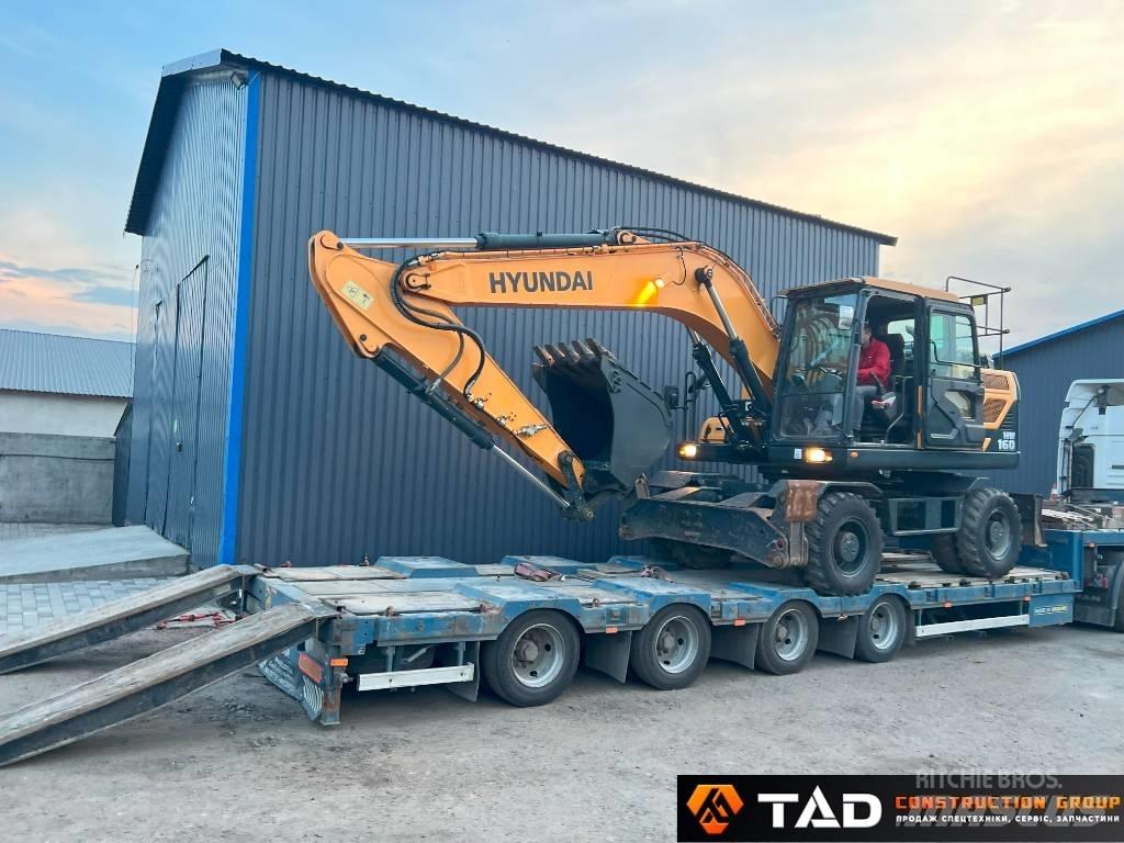 Hyundai HW 160 Lastik tekerli ekskavatörler