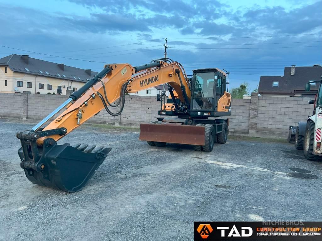 Hyundai HW 160 Lastik tekerli ekskavatörler