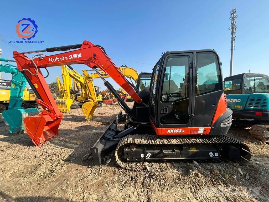 Kubota KX 183-3 Mini ekskavatörler, 7 tona dek