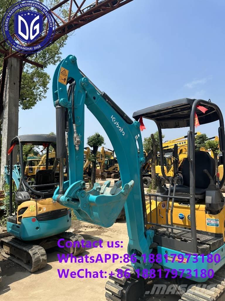 Kubota U 15-3 S Mini ekskavatörler, 7 tona dek