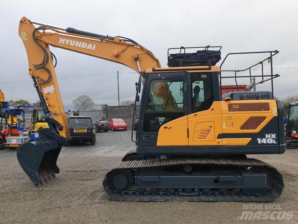 Hyundai HX140LC Paletli ekskavatörler