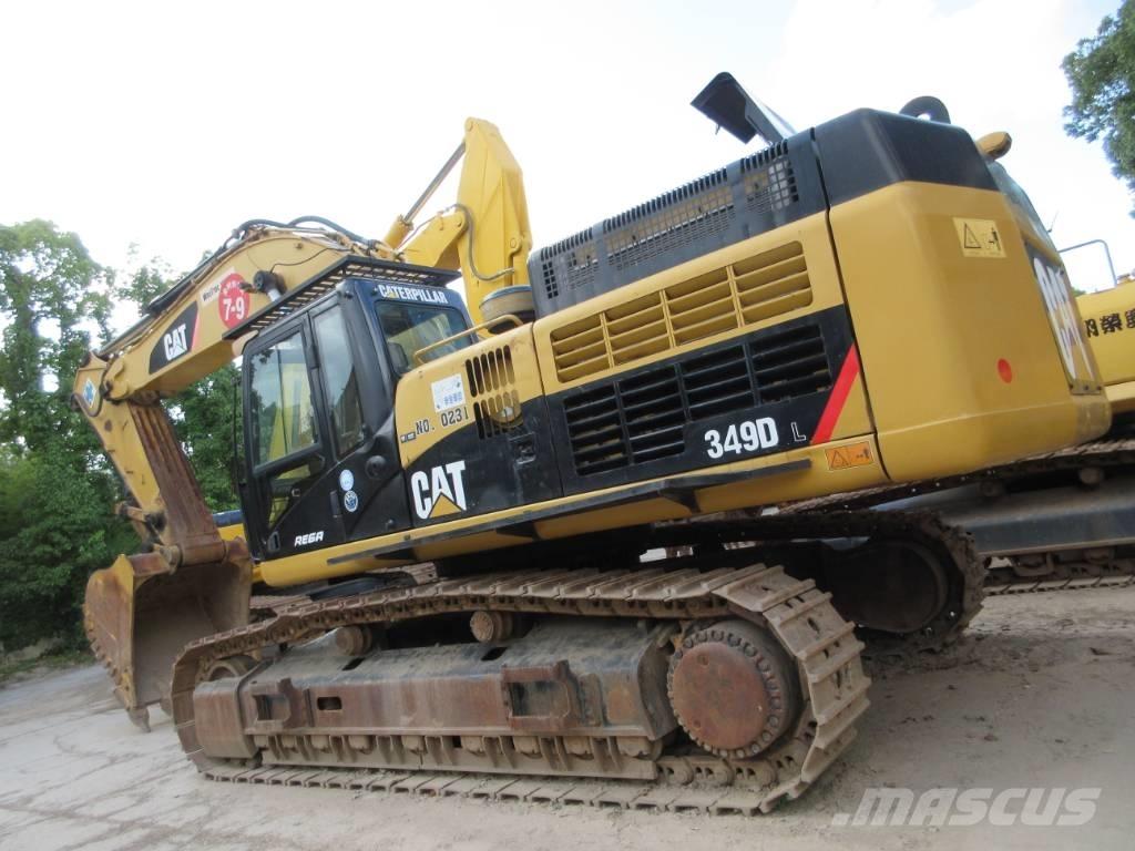 CAT 349 D Paletli ekskavatörler