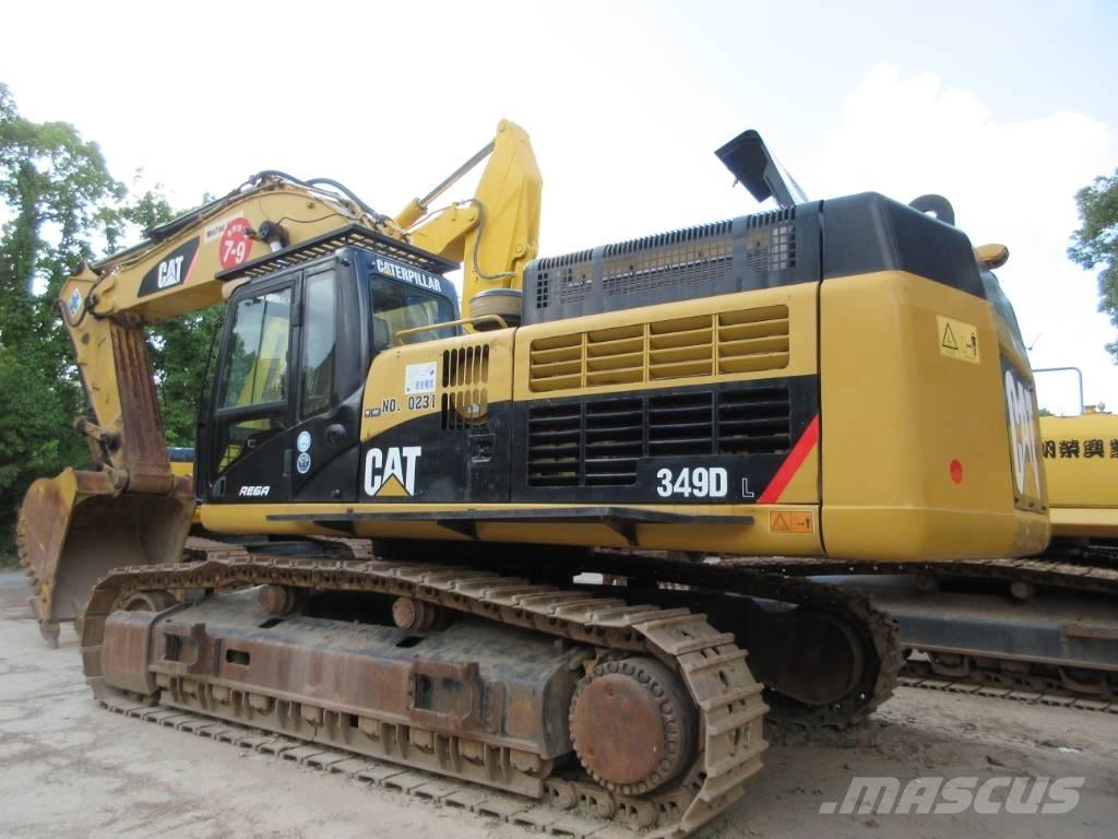 CAT 349 D Paletli ekskavatörler