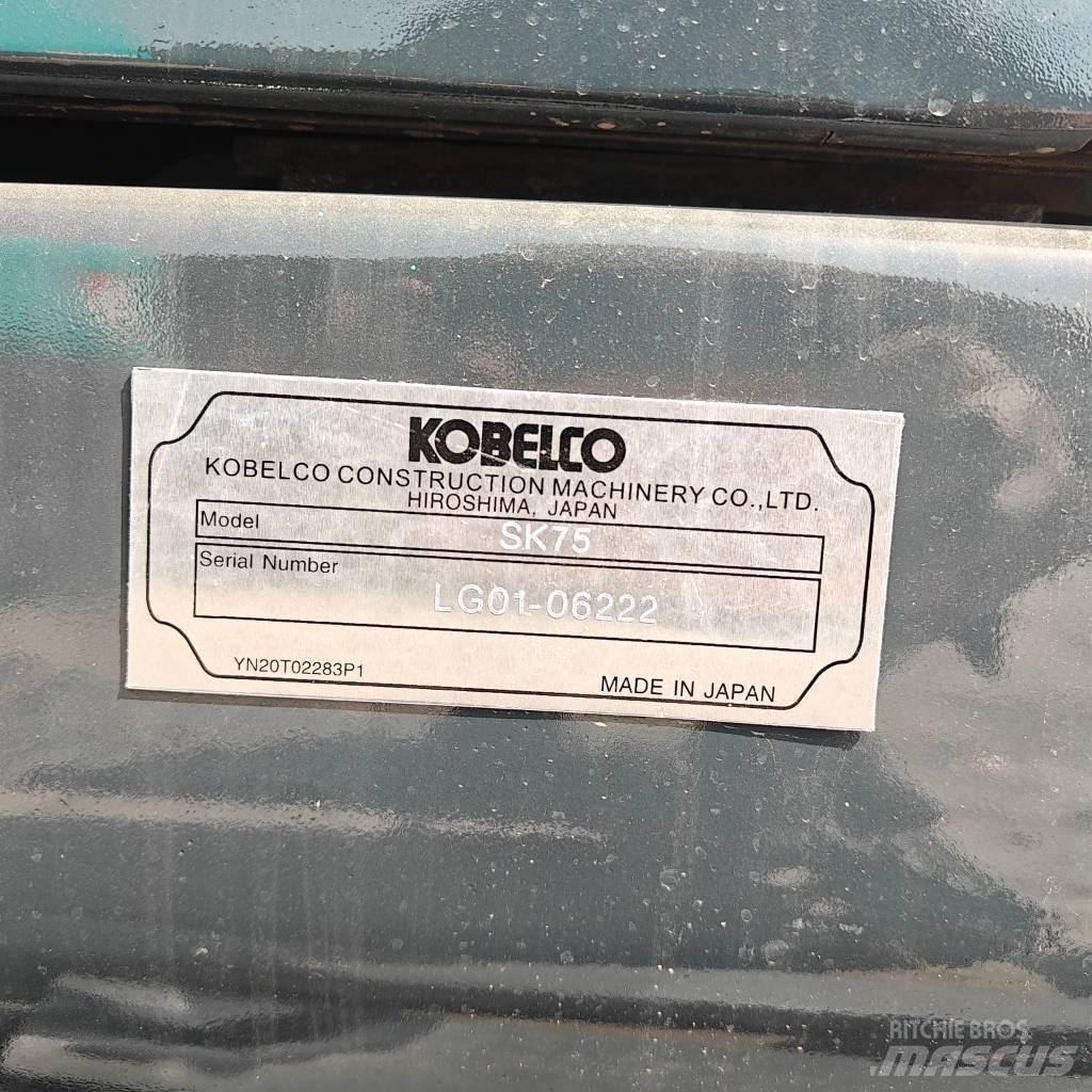Kobelco 75D Paletli ekskavatörler