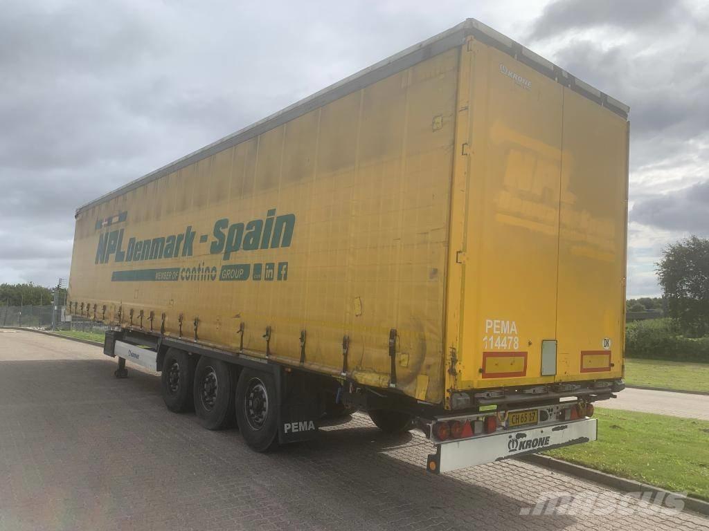 Krone SDP 27 Perdeli yari çekiciler