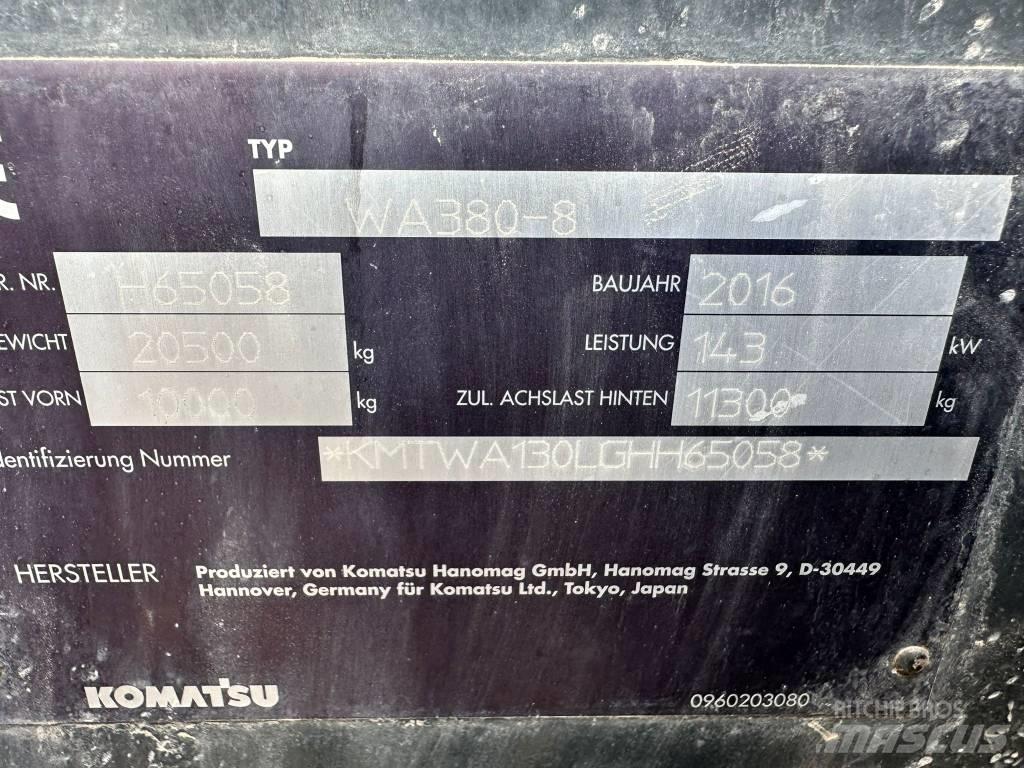 Komatsu WA380-8 Tekerlekli yükleyiciler
