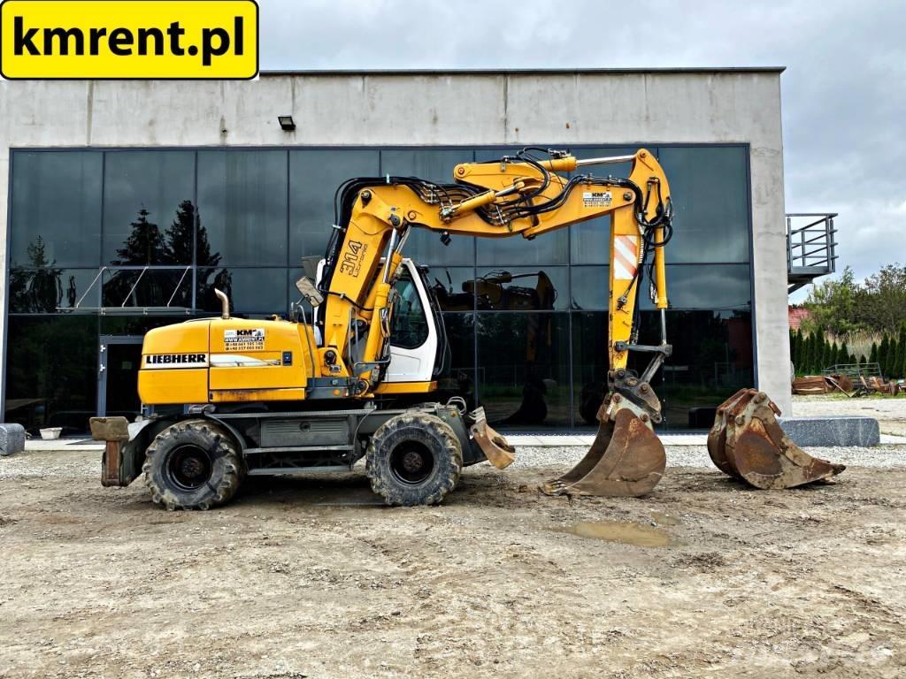 Liebherr 314 Lastik tekerli ekskavatörler