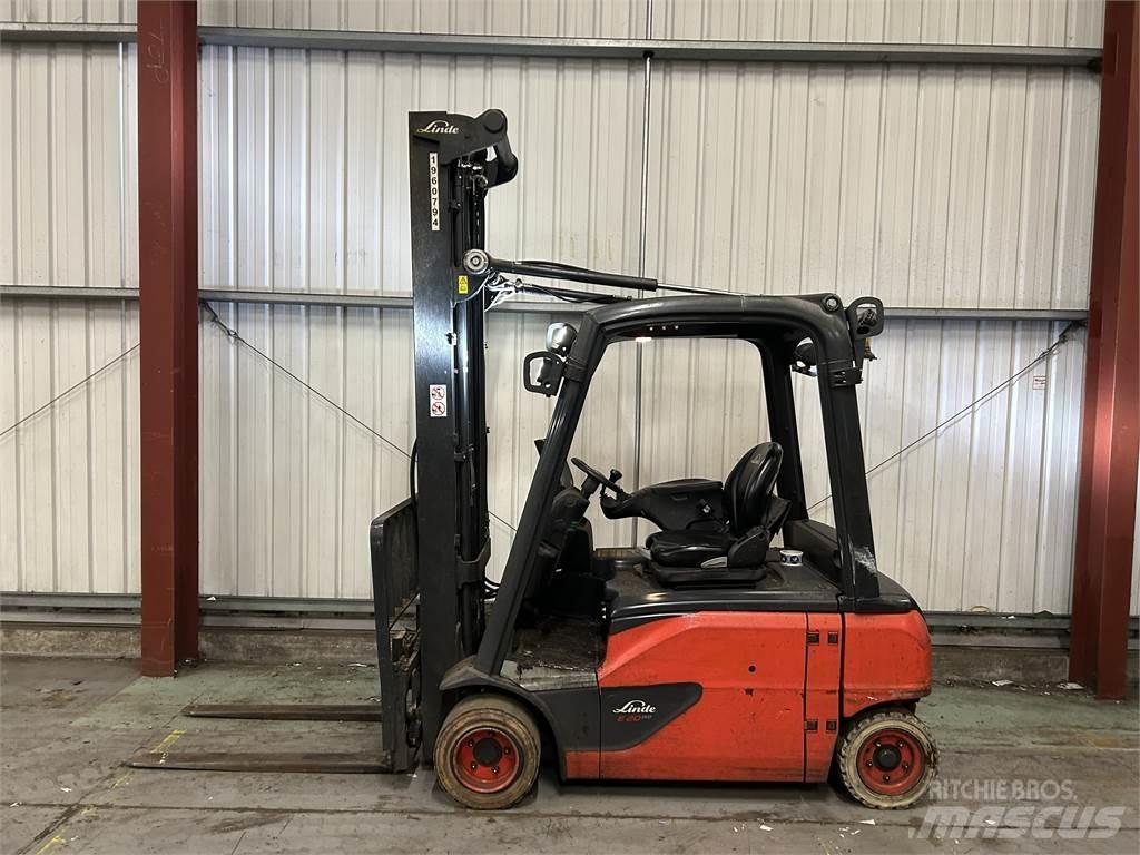 Linde E20PL-02 Elektrikli forkliftler