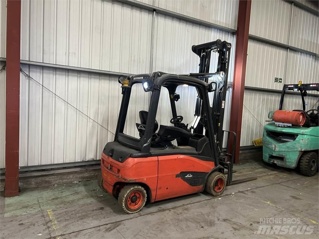 Linde E20PL-02 Elektrikli forkliftler