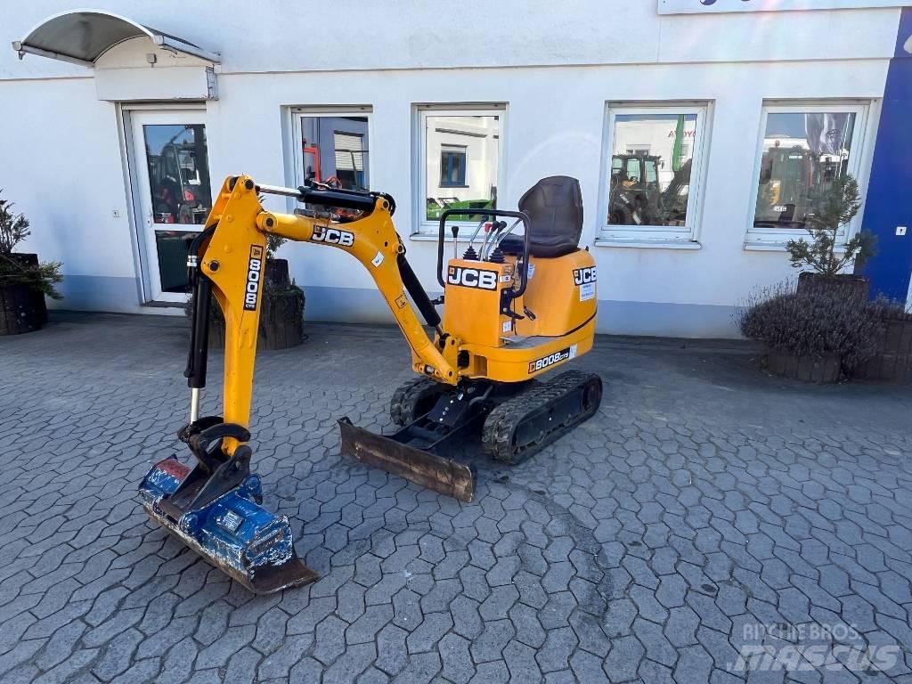 JCB 8008 Mini ekskavatörler, 7 tona dek