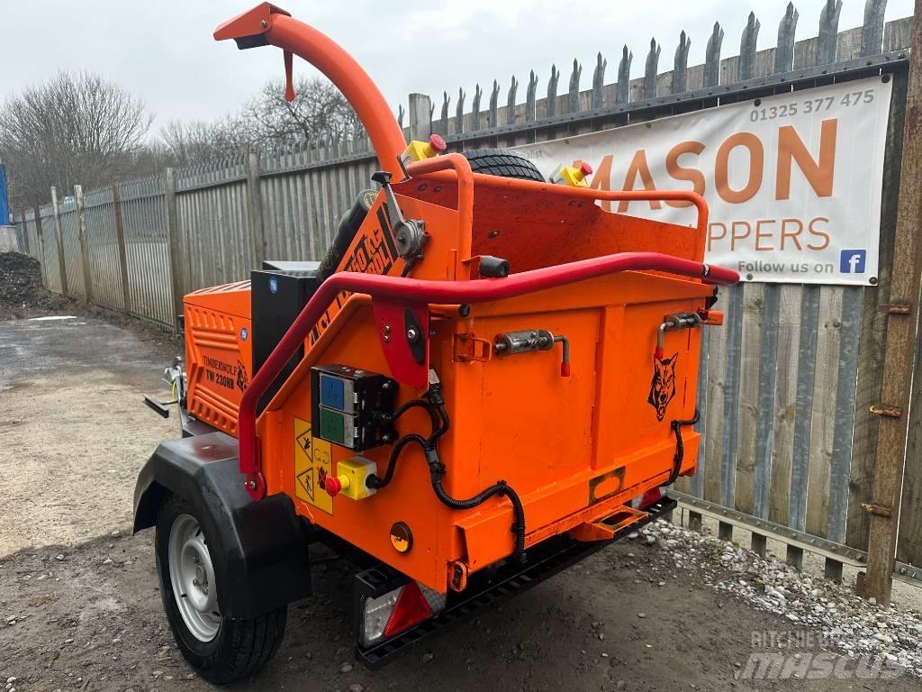 Timberwolf TW230HBP Ağaç öğütücüler