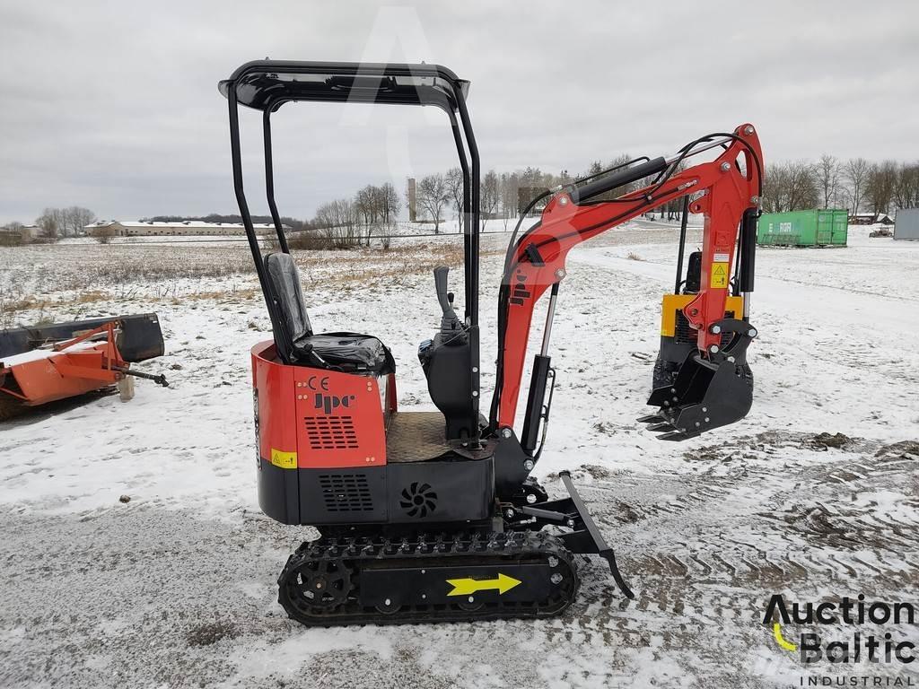 JPC HT12 Mini ekskavatörler, 7 tona dek