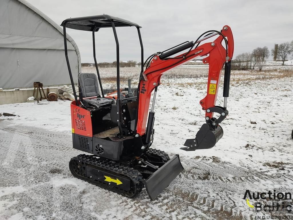 JPC HT12 Mini ekskavatörler, 7 tona dek