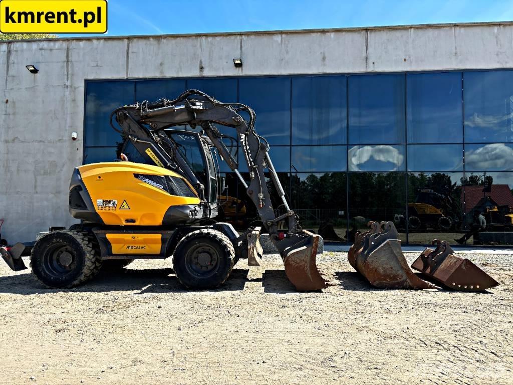 Mecalac 15 MWR Lastik tekerli ekskavatörler