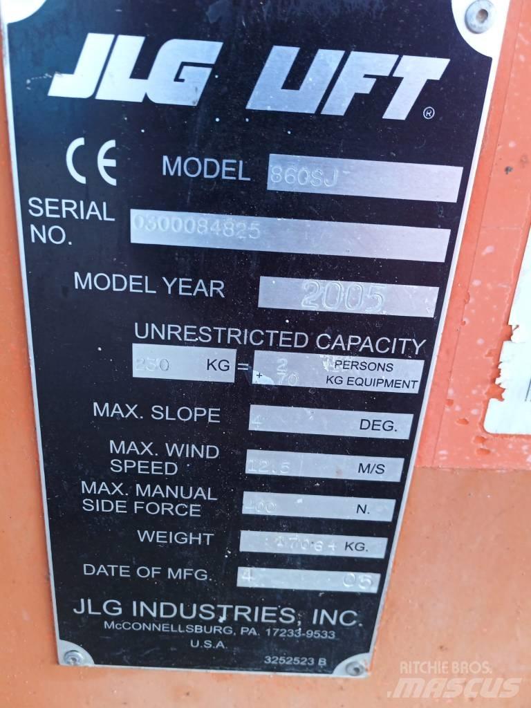 JLG 860 SJ Teleskopik personel platformları