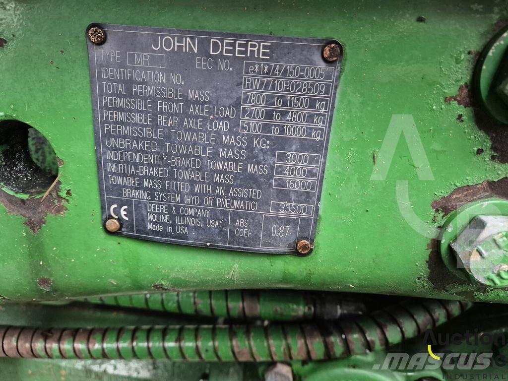 John Deere 7710 Traktörler