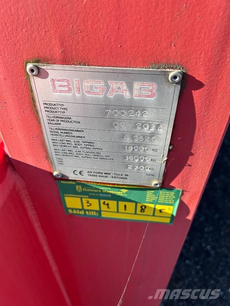 Bigab 242 SCHAKTFLAK Çekiciler, konteyner